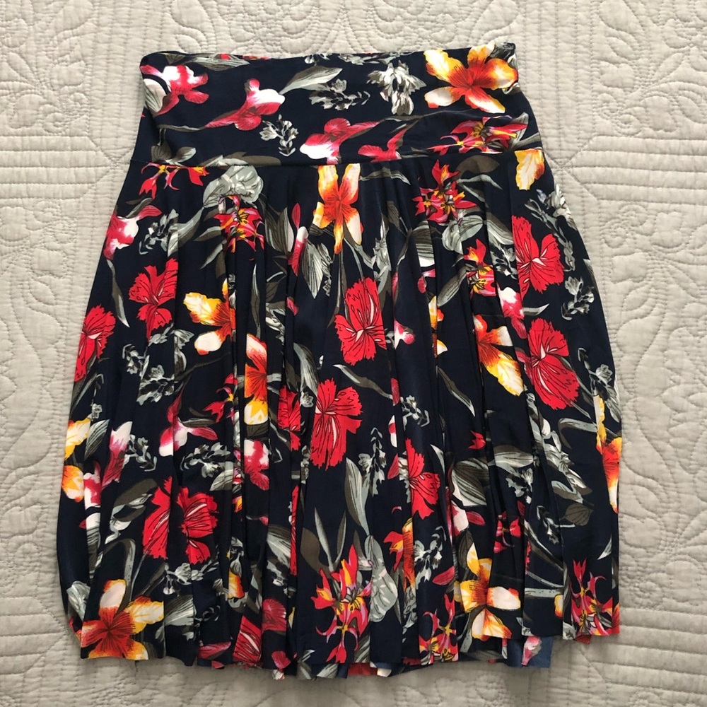 Floral Skirt with Built in Shorts